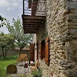 Large Stone With Garden.