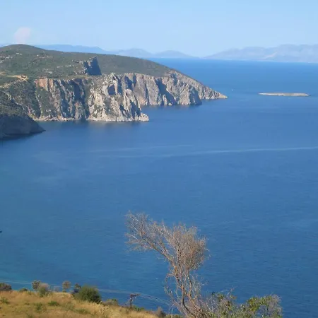 Large Stone With Garden. Willa Avlonarion