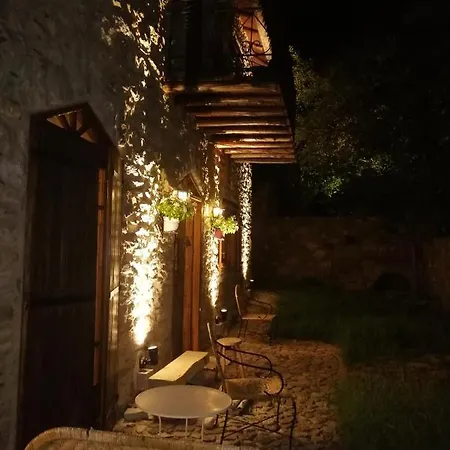 Large Stone With Garden. Avlonarion