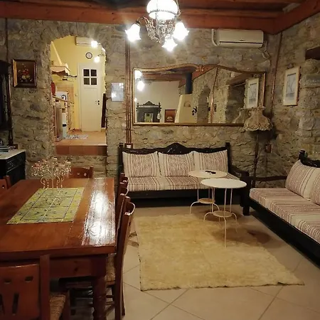 Villa Large Stone With Garden. Avlonarion
