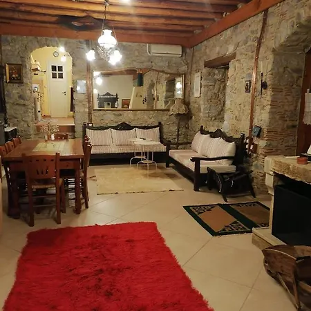 Large Stone With Garden. Villa Avlonarion