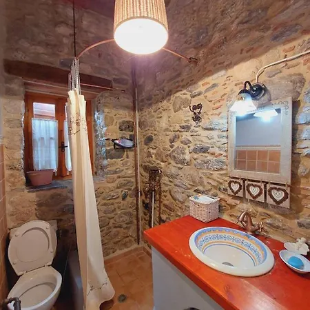 Large Stone With Garden. Villa Avlonarion
